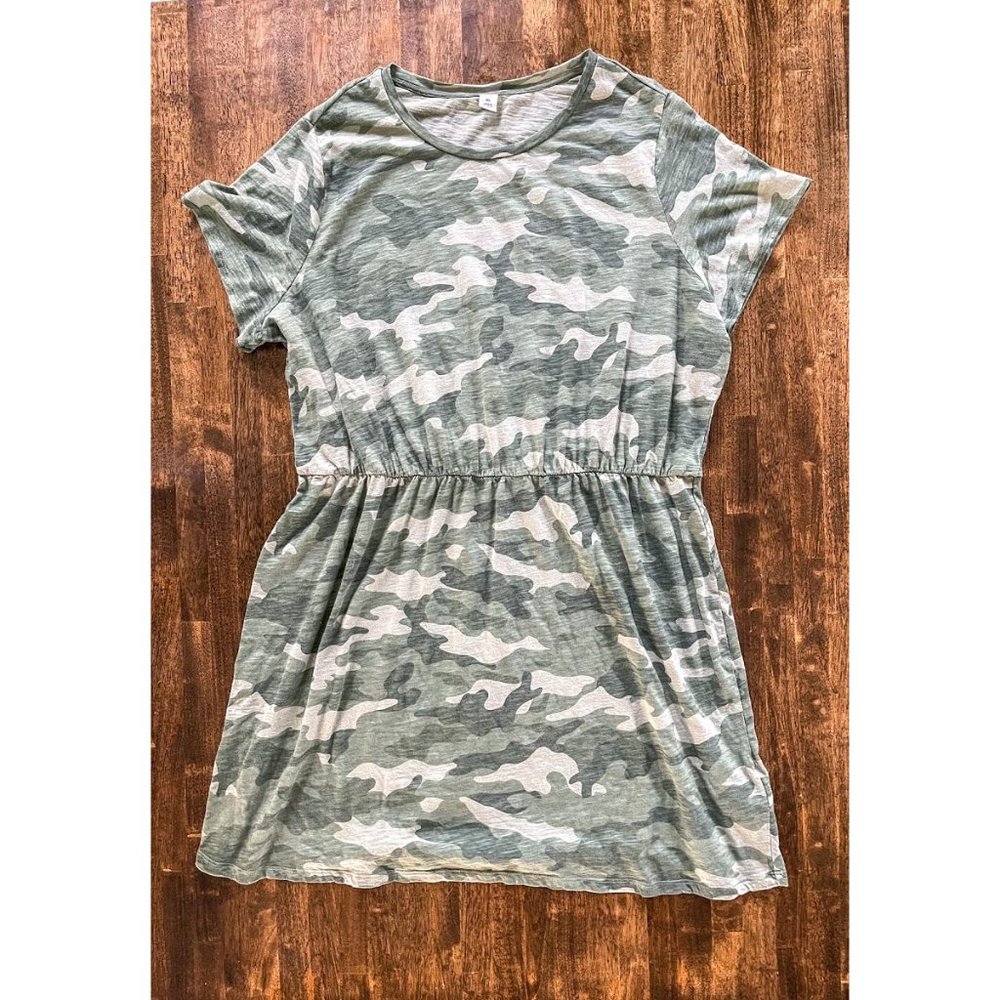 Old Navy Camo T-Shirt Dress